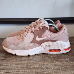 Nike Air Max Women's Sneakers in Pink and White